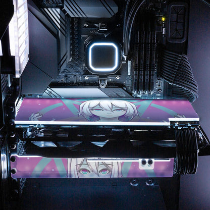 Shepherdess Monarch RGB GPU Backplate - Ghost Data - V1Tech