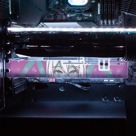 Shepherdess Monarch RGB GPU Support Bracket - Ghost Data - V1Tech