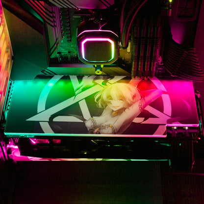 Shepherdess Penta RGB GPU Backplate - Ghost Data - V1Tech