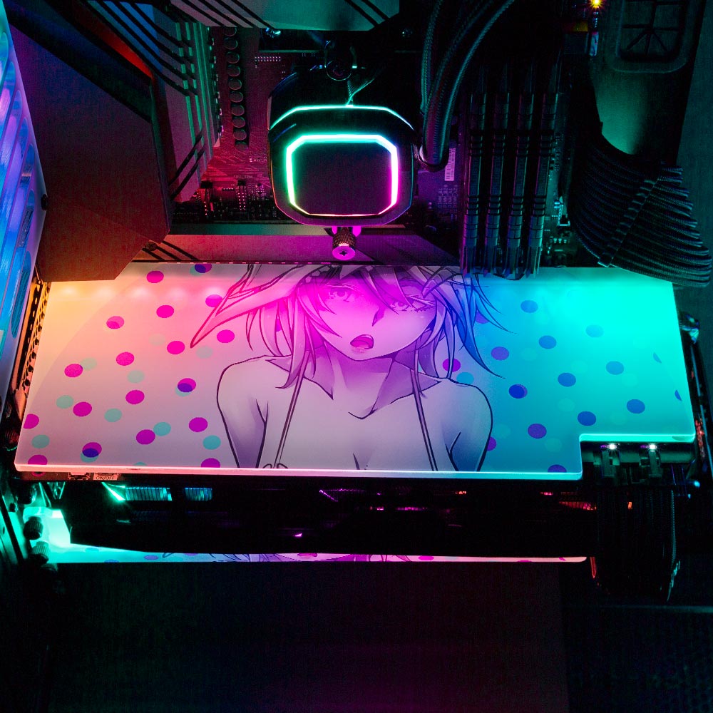 Shepherdess Pinup RGB GPU Backplate - Ghost Data - V1Tech