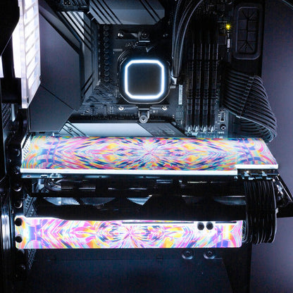 Shiny New Armor RGB GPU Backplate - Guedda HM - V1Tech