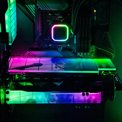 Shower Singing RGB GPU Backplate - Annicelric - V1Tech