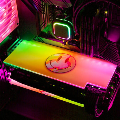 Smile RGB GPU Backplate - Javilostcontrol - V1Tech