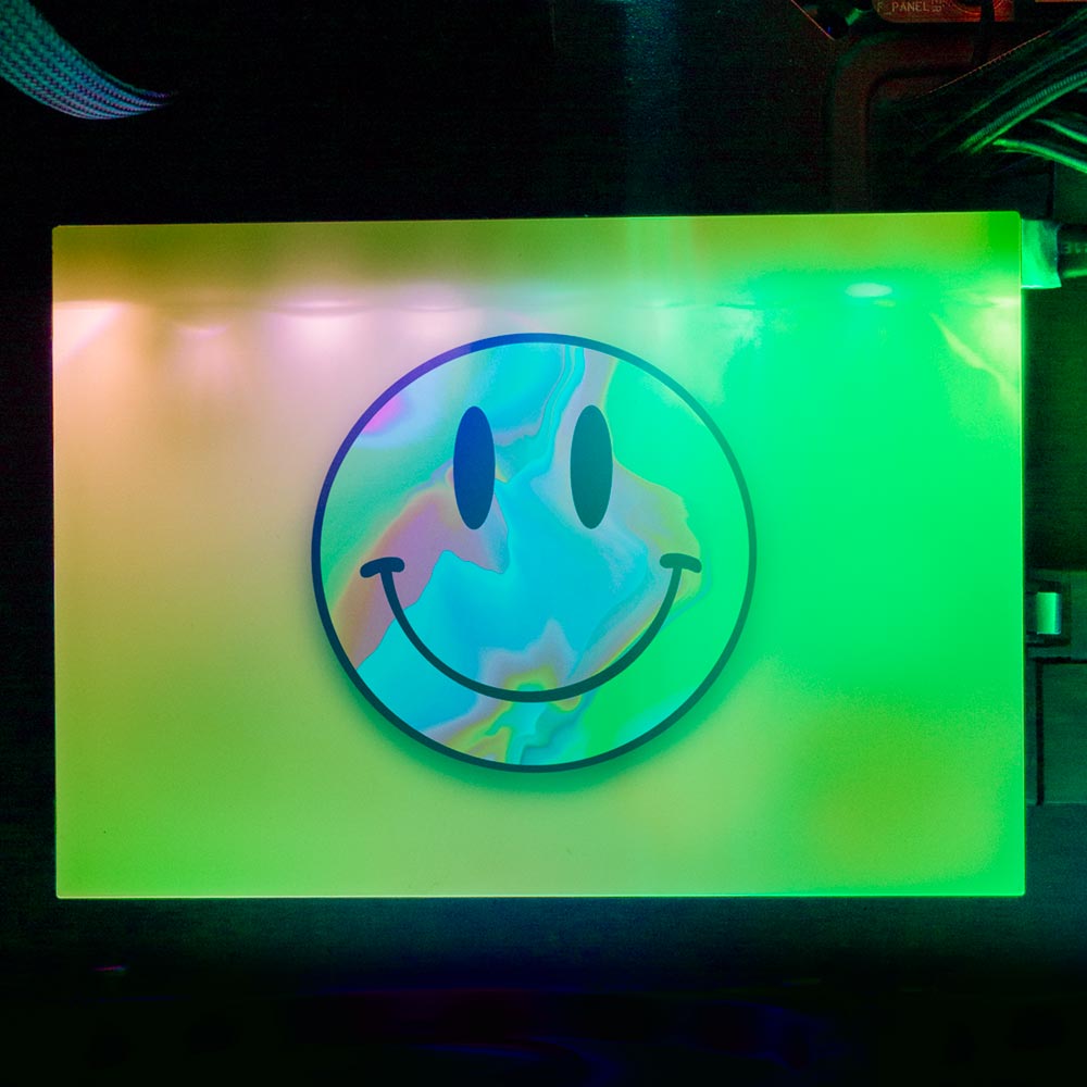 Smile RGB HDD Cover Horizontal - Javilostcontrol - V1Tech