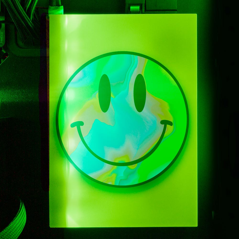 Smile RGB HDD Cover Vertical - Javilostcontrol - V1Tech