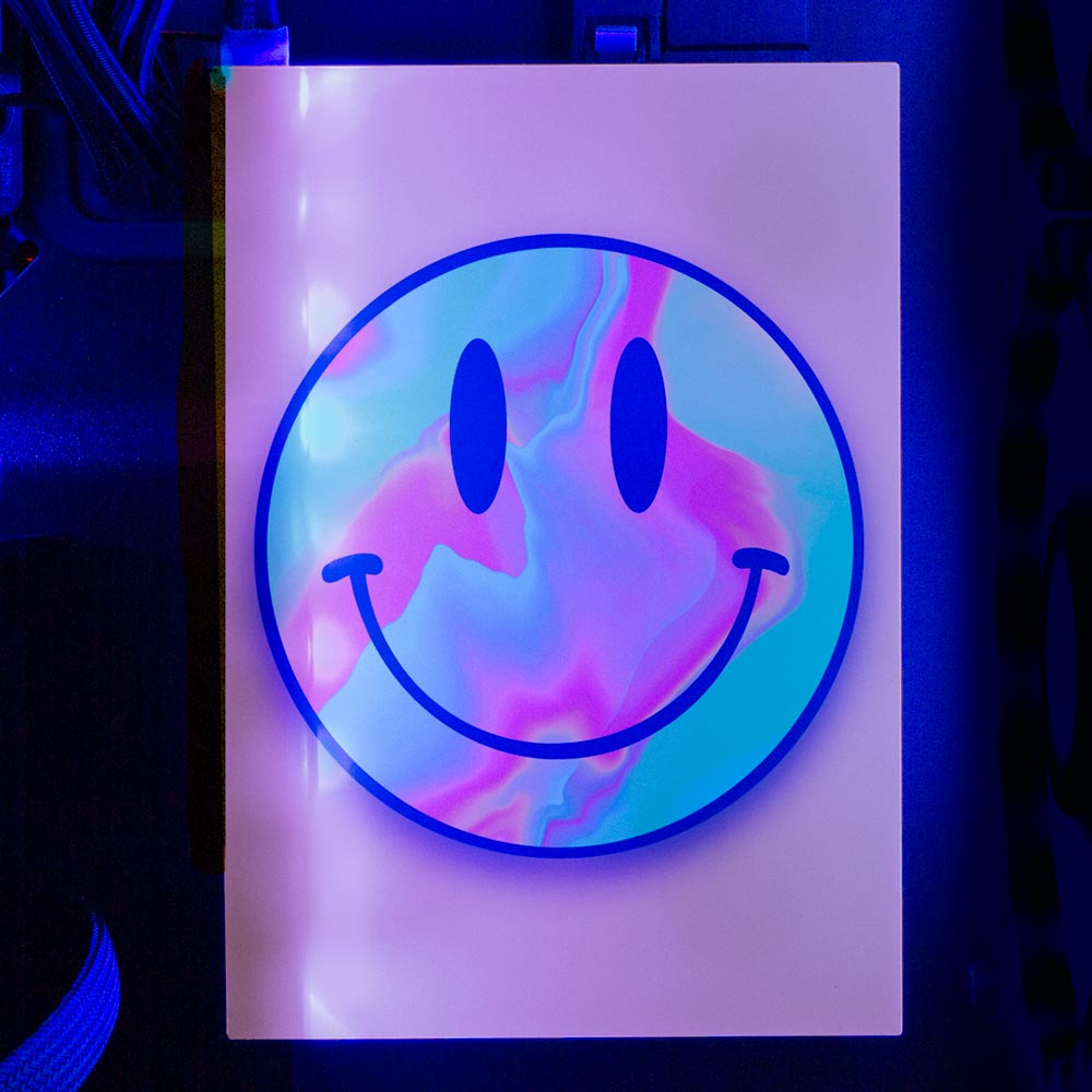 Smile RGB HDD Cover Vertical - Javilostcontrol - V1Tech