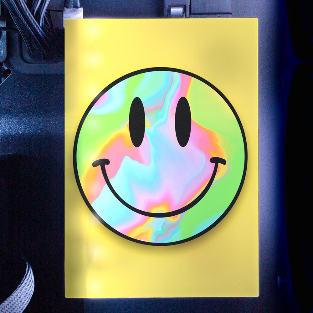 Smile RGB HDD Cover Vertical - Javilostcontrol - V1Tech