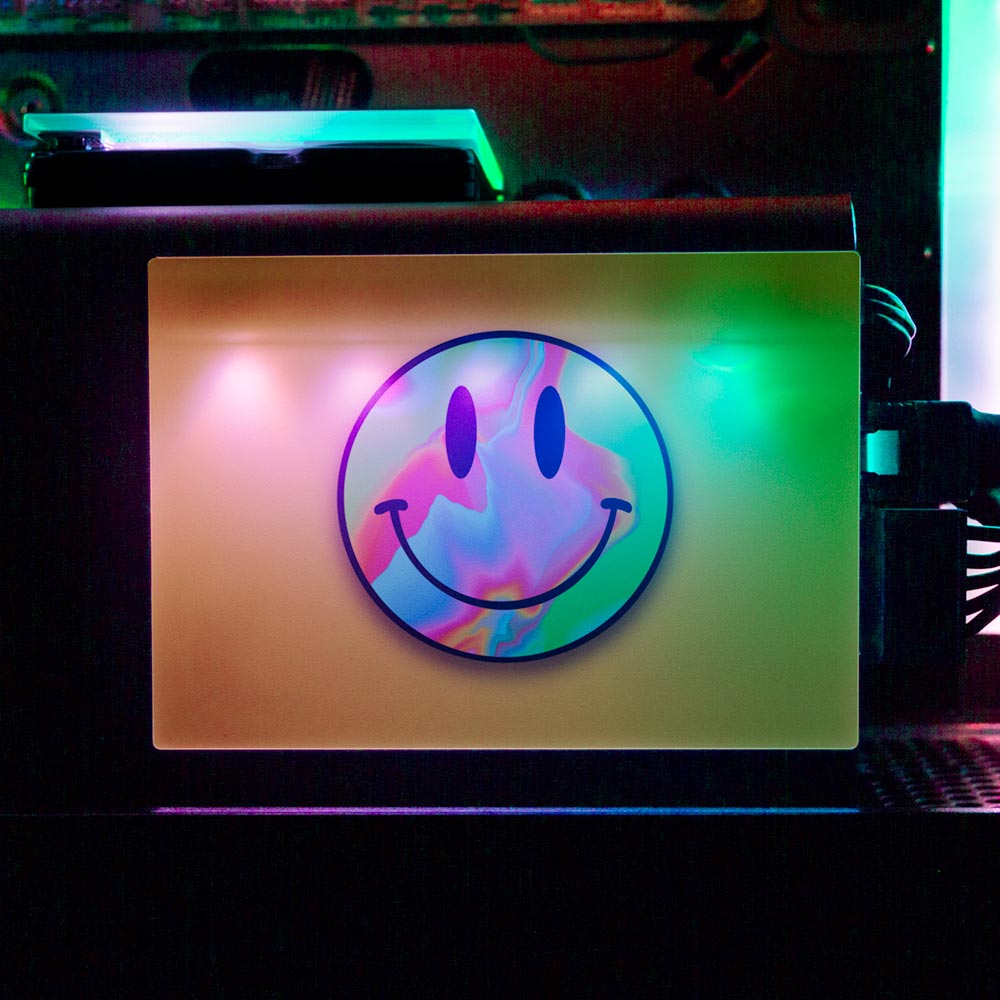 Smile RGB SSD Cover Horizontal - Javilostcontrol - V1Tech