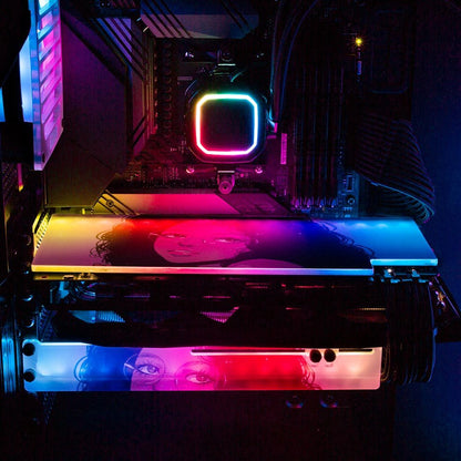 Snack Girl RGB GPU Backplate - Annicelric - V1Tech