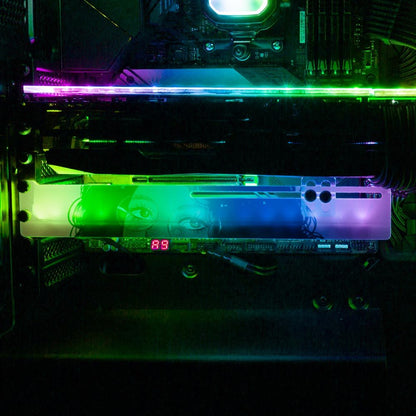 Snack Girl RGB GPU Support Bracket - Annicelric - V1Tech