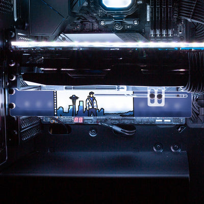 Snow Storm RGB GPU Support Bracket