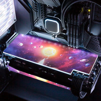 Solar System RGB GPU Backplate