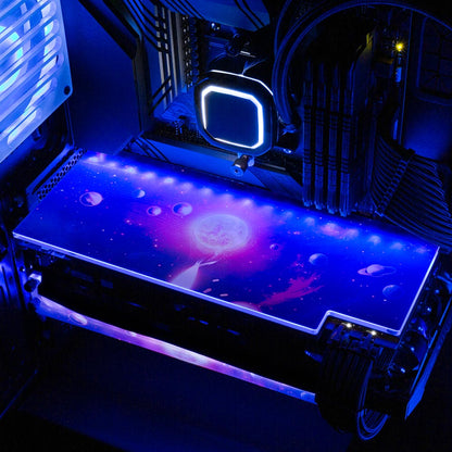 Solar System RGB GPU Backplate - Ismaeel Shaikh - V1Tech