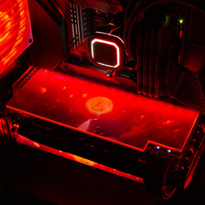 Solar System RGB GPU Backplate - Ismaeel Shaikh - V1Tech