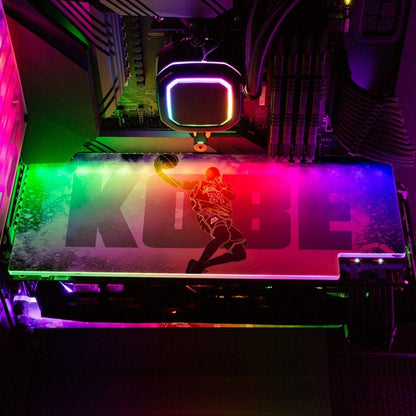 Soul of Black Mamba RGB GPU Backplate - Donnie Art - V1Tech