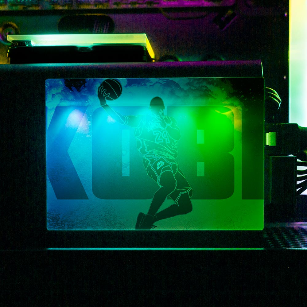 Soul of Black Mamba RGB SSD Cover Horizontal - Donnie Art - V1Tech