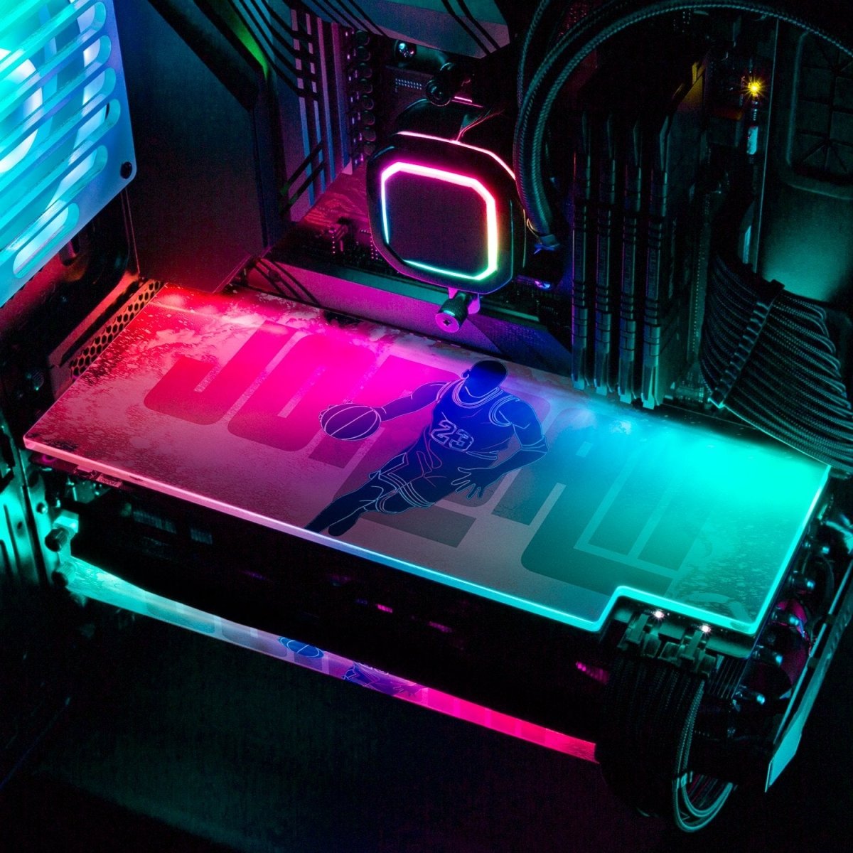 Soul of the Airness RGB GPU Backplate - Donnie Art - V1Tech