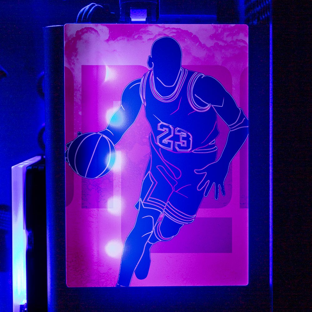 Soul of the Airness RGB SSD Cover Vertical - Donnie Art - V1Tech