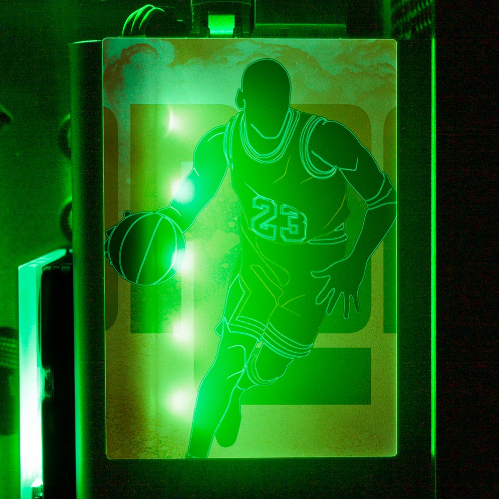 Soul of the Airness RGB SSD Cover Vertical - Donnie Art - V1Tech