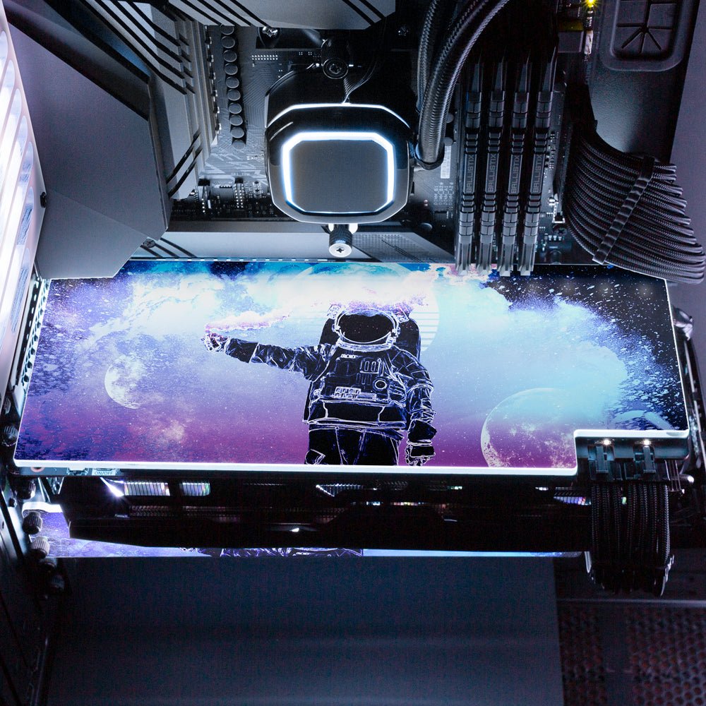 Soul of the Astronaut RGB GPU Backplate - Donnie Art - V1Tech