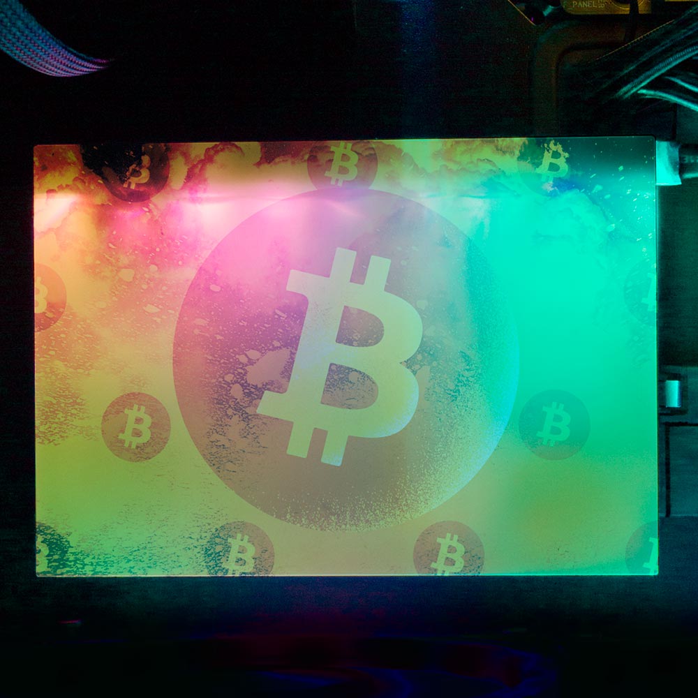 Soul of the Bitcoin 2 RGB HDD Cover Horizontal - Donnie Art - V1Tech