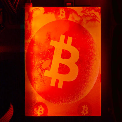 Soul of the Bitcoin 2 RGB HDD Cover Vertical - Donnie Art - V1Tech