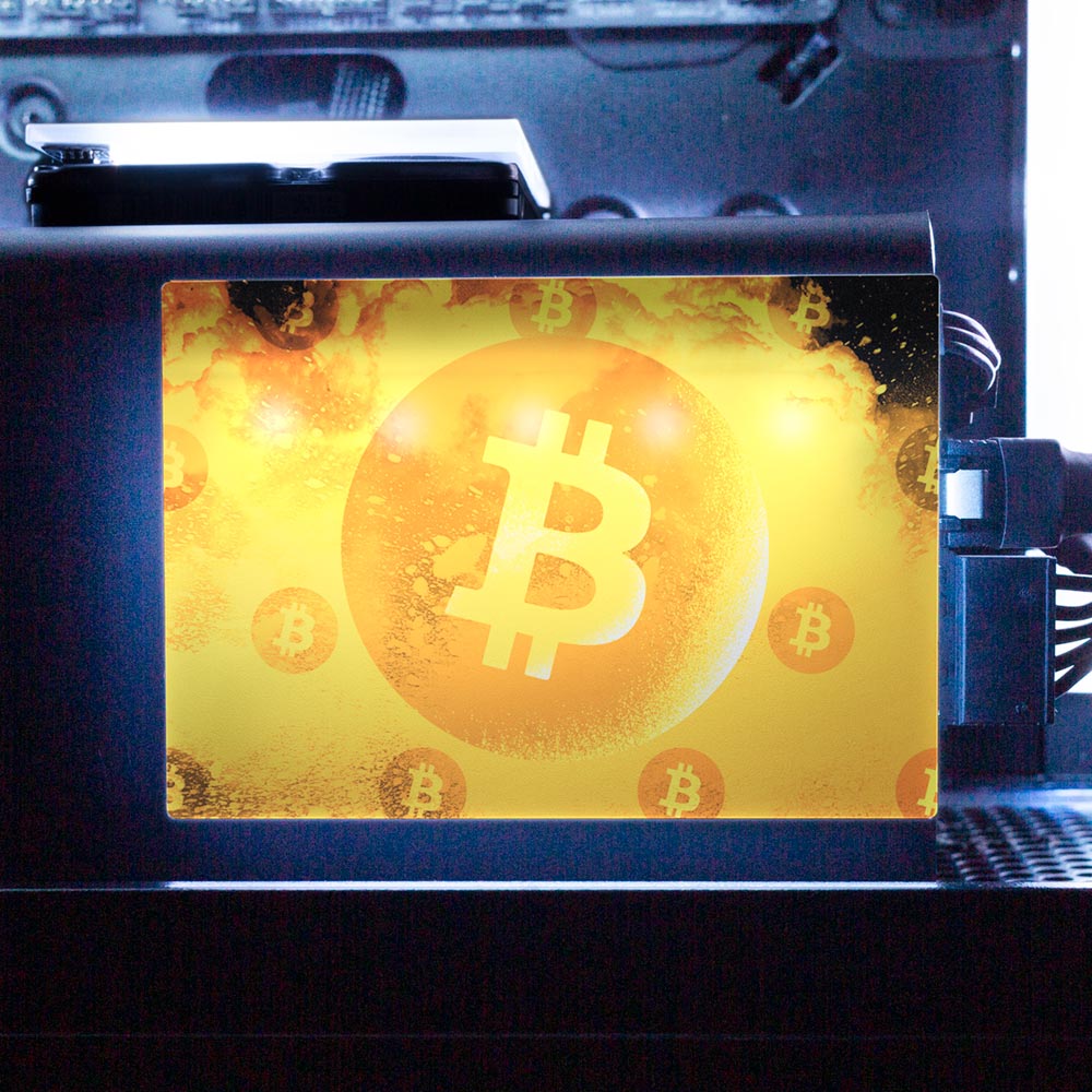 Soul of the Bitcoin 2 RGB SSD Cover Horizontal - Donnie Art - V1Tech