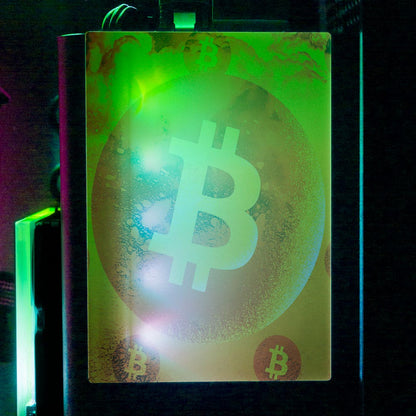 Soul of the Bitcoin 2 RGB SSD Cover Vertical - Donnie Art - V1Tech