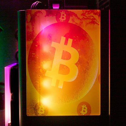 Soul of the Bitcoin 2 RGB SSD Cover Vertical - Donnie Art - V1Tech