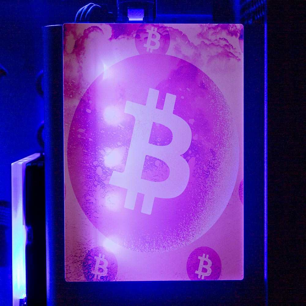 Soul of the Bitcoin 2 RGB SSD Cover Vertical - Donnie Art - V1Tech