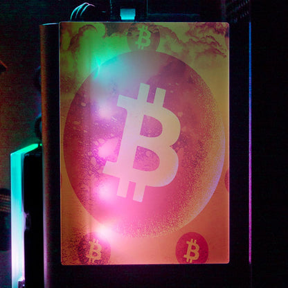 Soul of the Bitcoin 2 RGB SSD Cover Vertical - Donnie Art - V1Tech