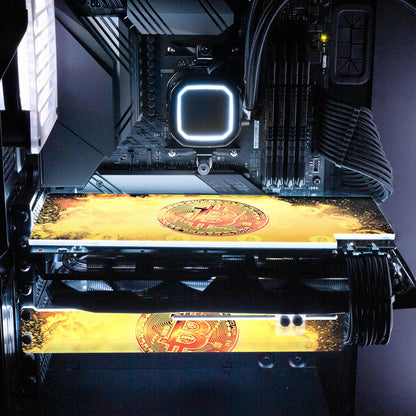 Soul of the Bitcoin RGB GPU Backplate - Donnie Art - V1Tech