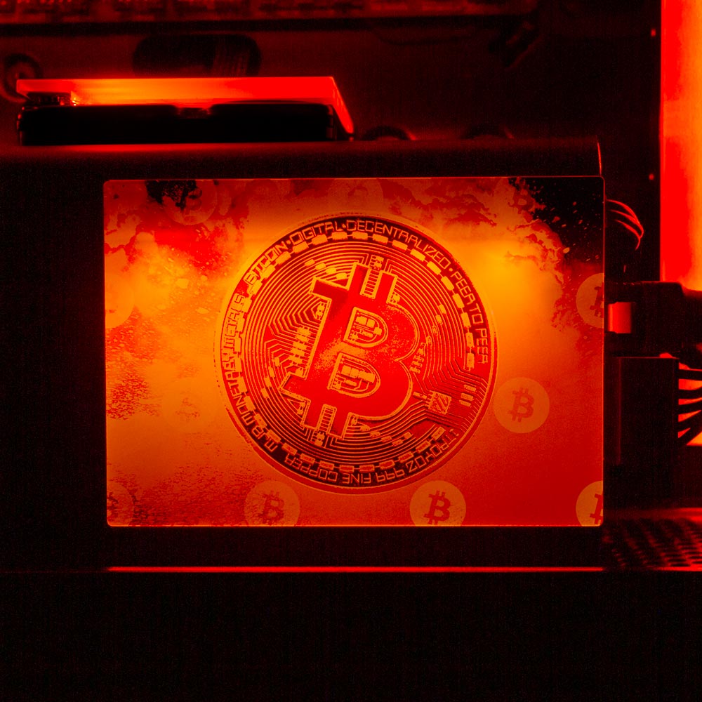 Soul of the Bitcoin RGB SSD Cover Horizontal - Donnie Art - V1Tech