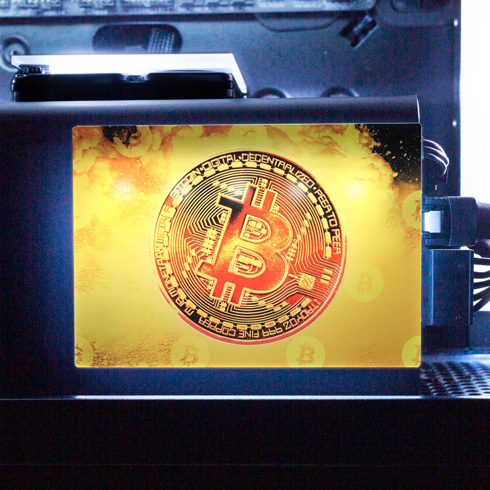 Soul of the Bitcoin RGB SSD Cover Horizontal - Donnie Art - V1Tech