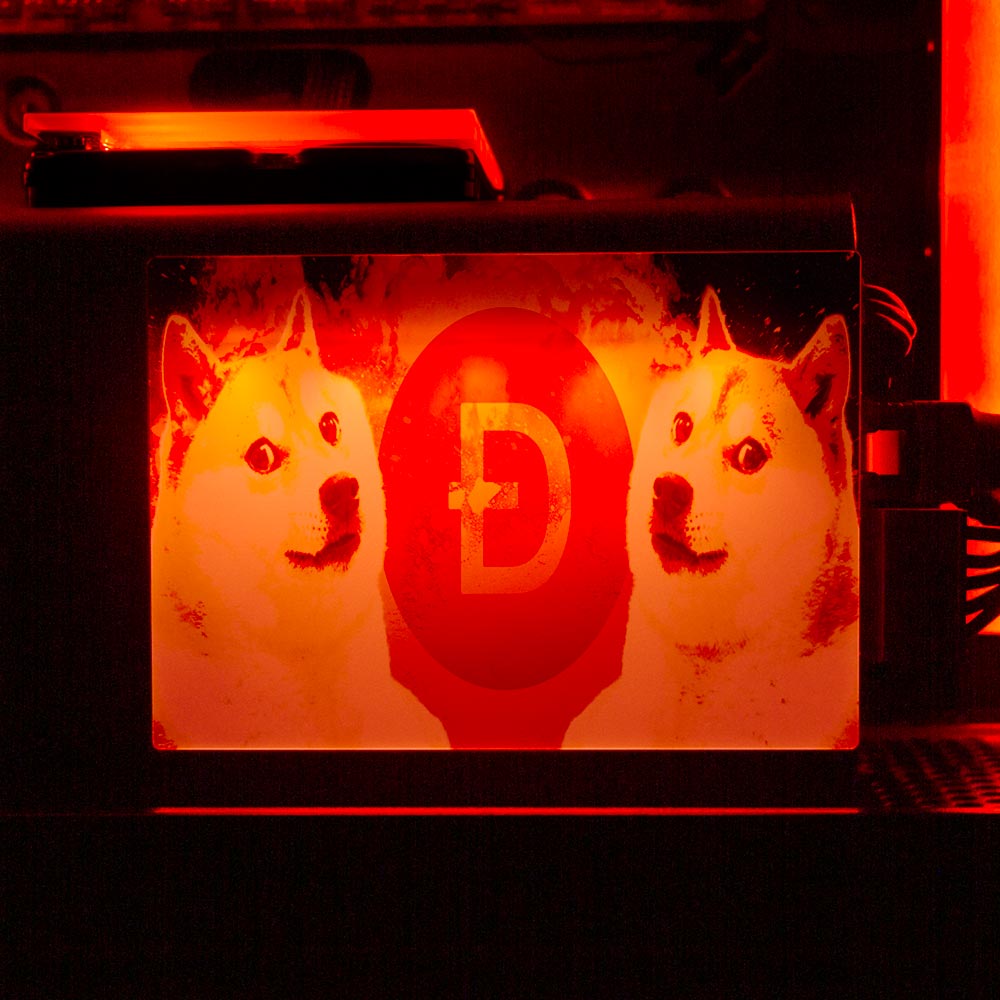 Soul of the Dog RGB SSD Cover Horizontal - Donnie Art - V1Tech