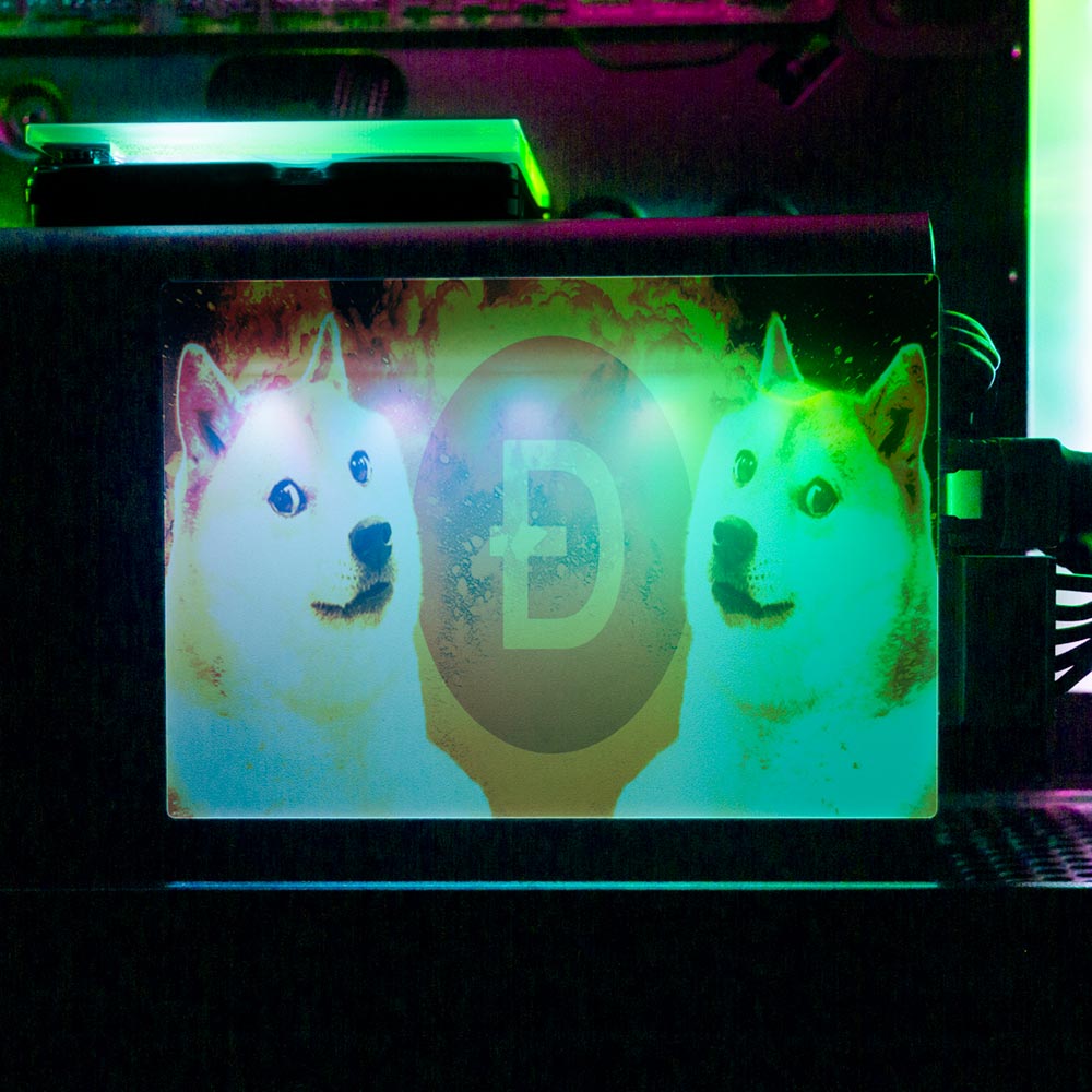 Soul of the Dog RGB SSD Cover Horizontal - Donnie Art - V1Tech