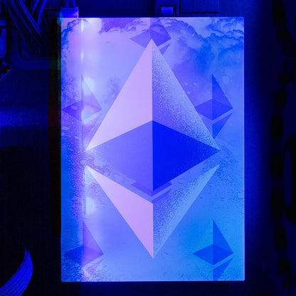 Soul of the Ethereum RGB HDD Cover Vertical - Donnie Art - V1Tech