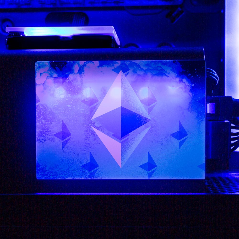 Soul of the Ethereum RGB SSD Cover Horizontal - Donnie Art - V1Tech