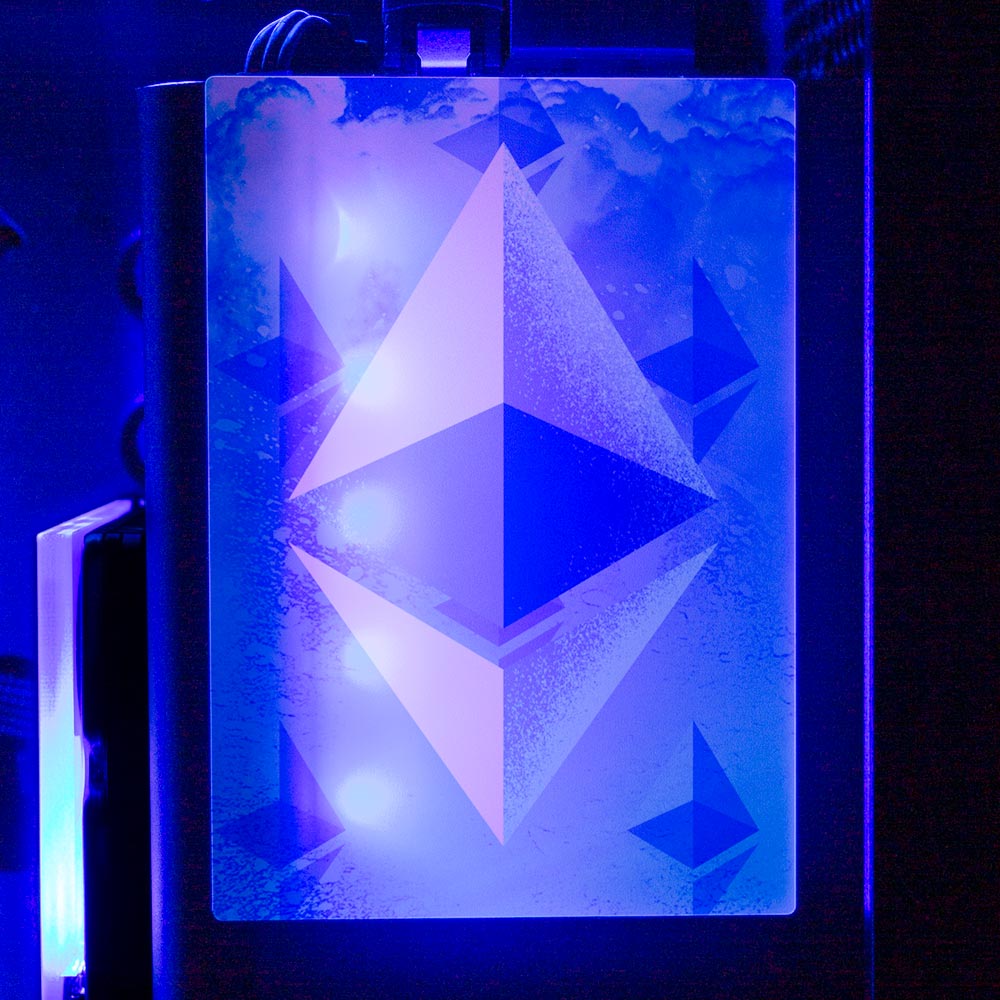 Soul of the Ethereum RGB SSD Cover Vertical - Donnie Art - V1Tech