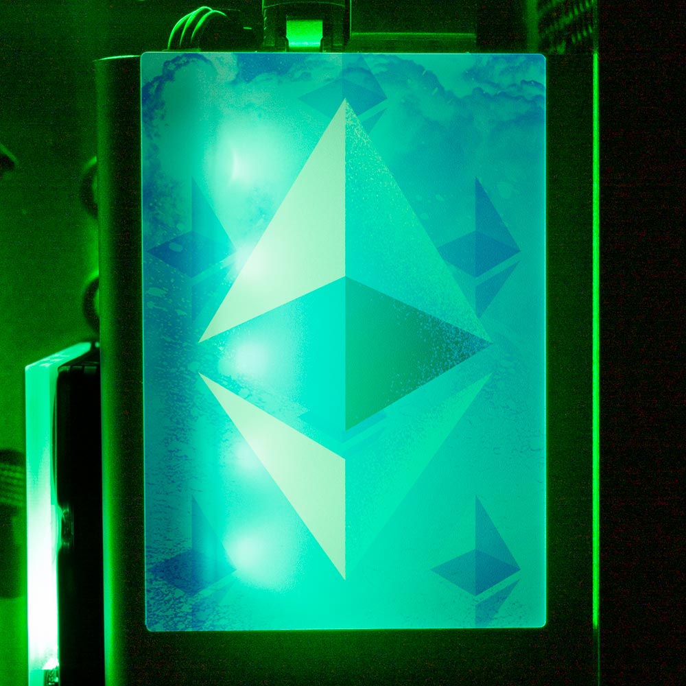 Soul of the Ethereum RGB SSD Cover Vertical - Donnie Art - V1Tech