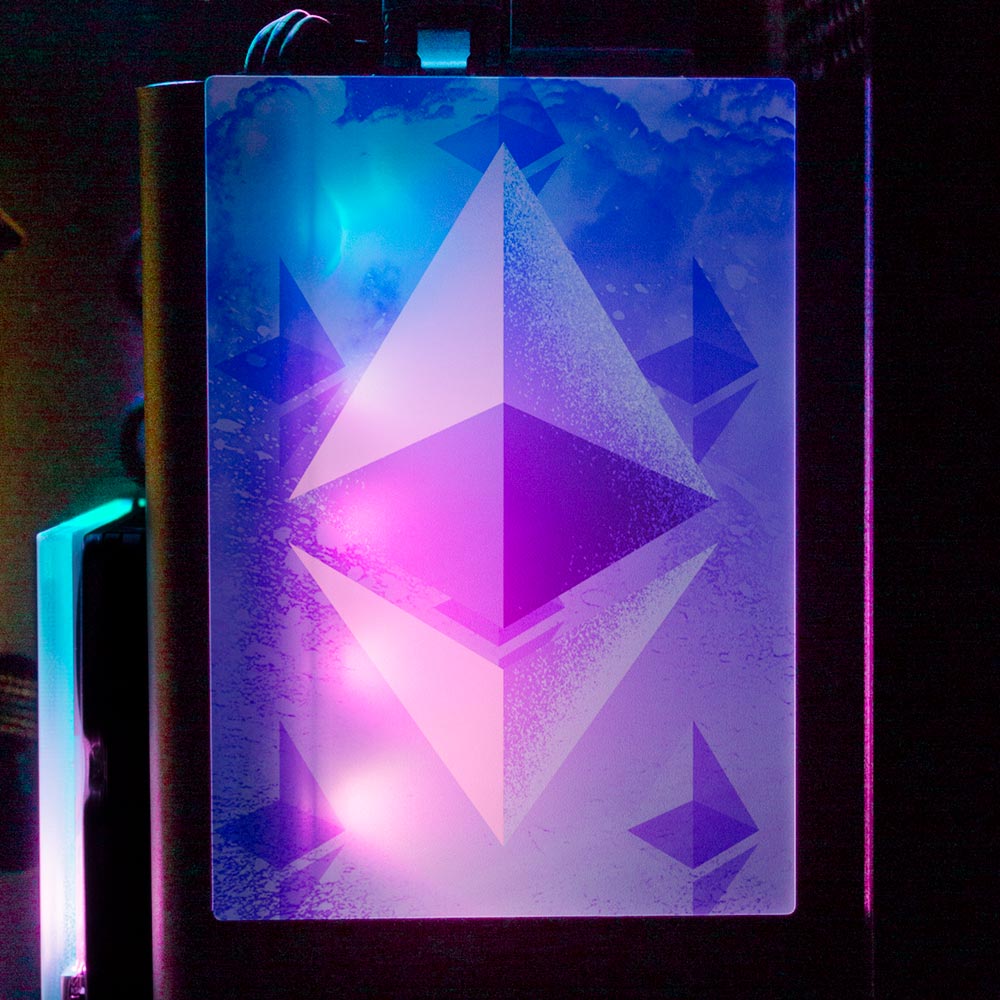 Soul of the Ethereum RGB SSD Cover Vertical - Donnie Art - V1Tech