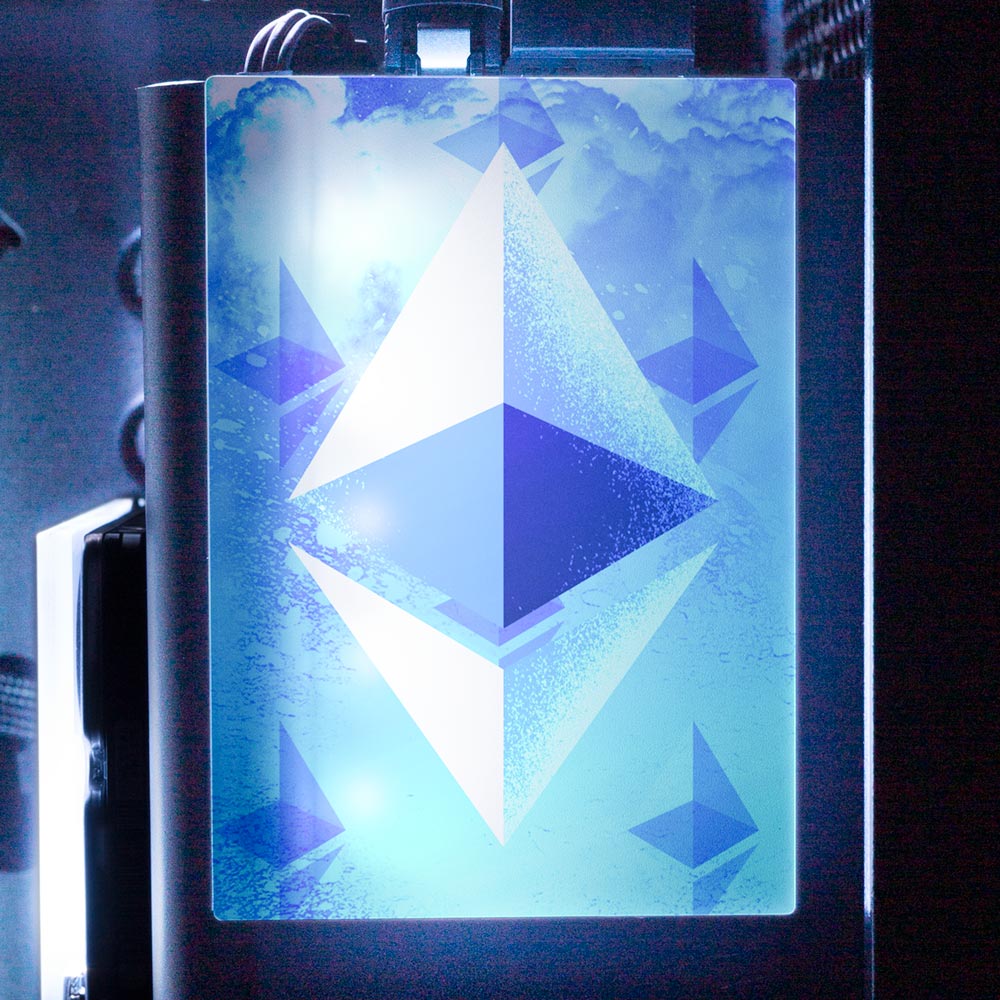 Soul of the Ethereum RGB SSD Cover Vertical - Donnie Art - V1Tech