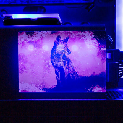 Soul of the Fox RGB SSD Cover Horizontal - Donnie Art - V1Tech