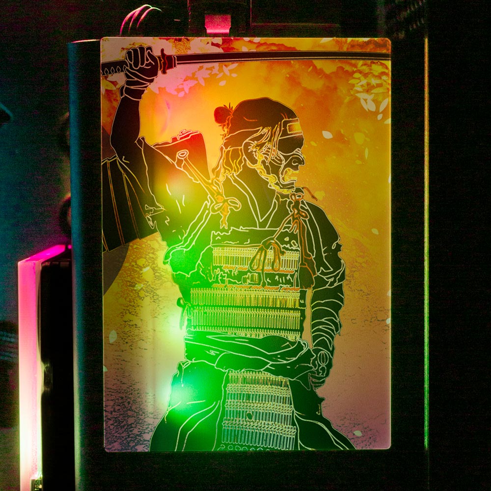 Soul of the Ghost RGB SSD Cover Vertical - Donnie Art - V1Tech