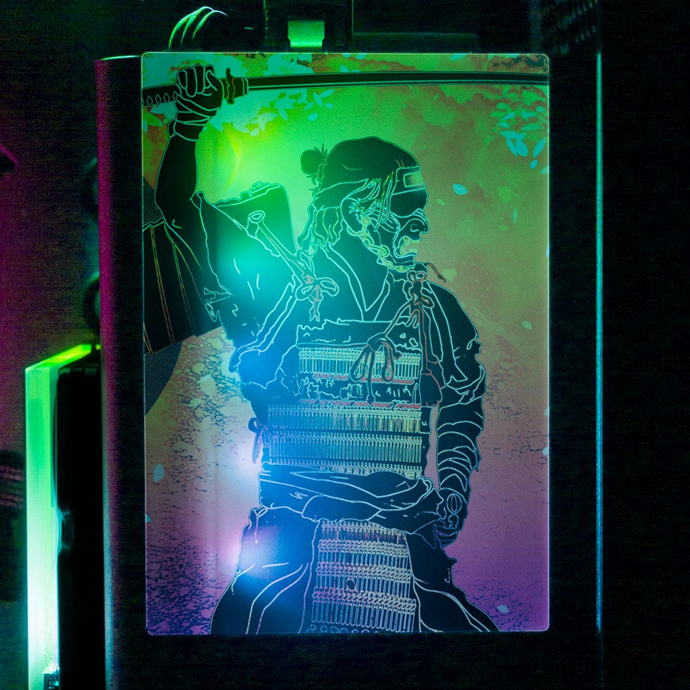 Soul of the Ghost RGB SSD Cover Vertical - Donnie Art - V1Tech