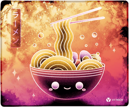 Soul of the Kawaii Ramen Medium Mouse Pad - Donnie Art - V1Tech