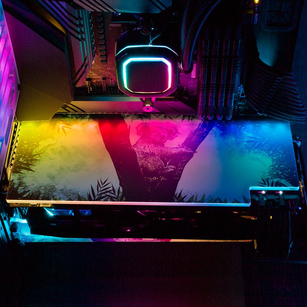 Soul of the Koala RGB GPU Backplate - Donnie Art - V1Tech