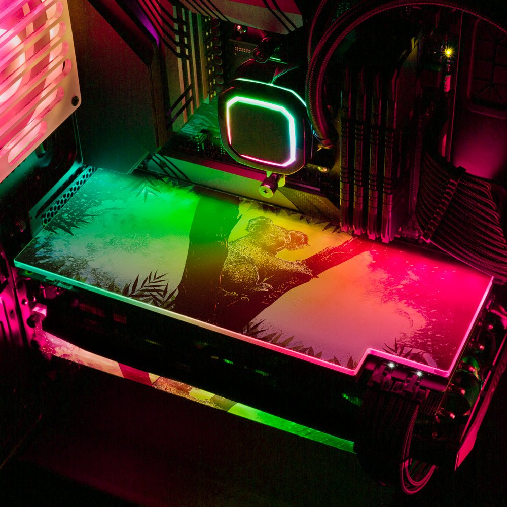 Soul of the Koala RGB GPU Backplate - Donnie Art - V1Tech