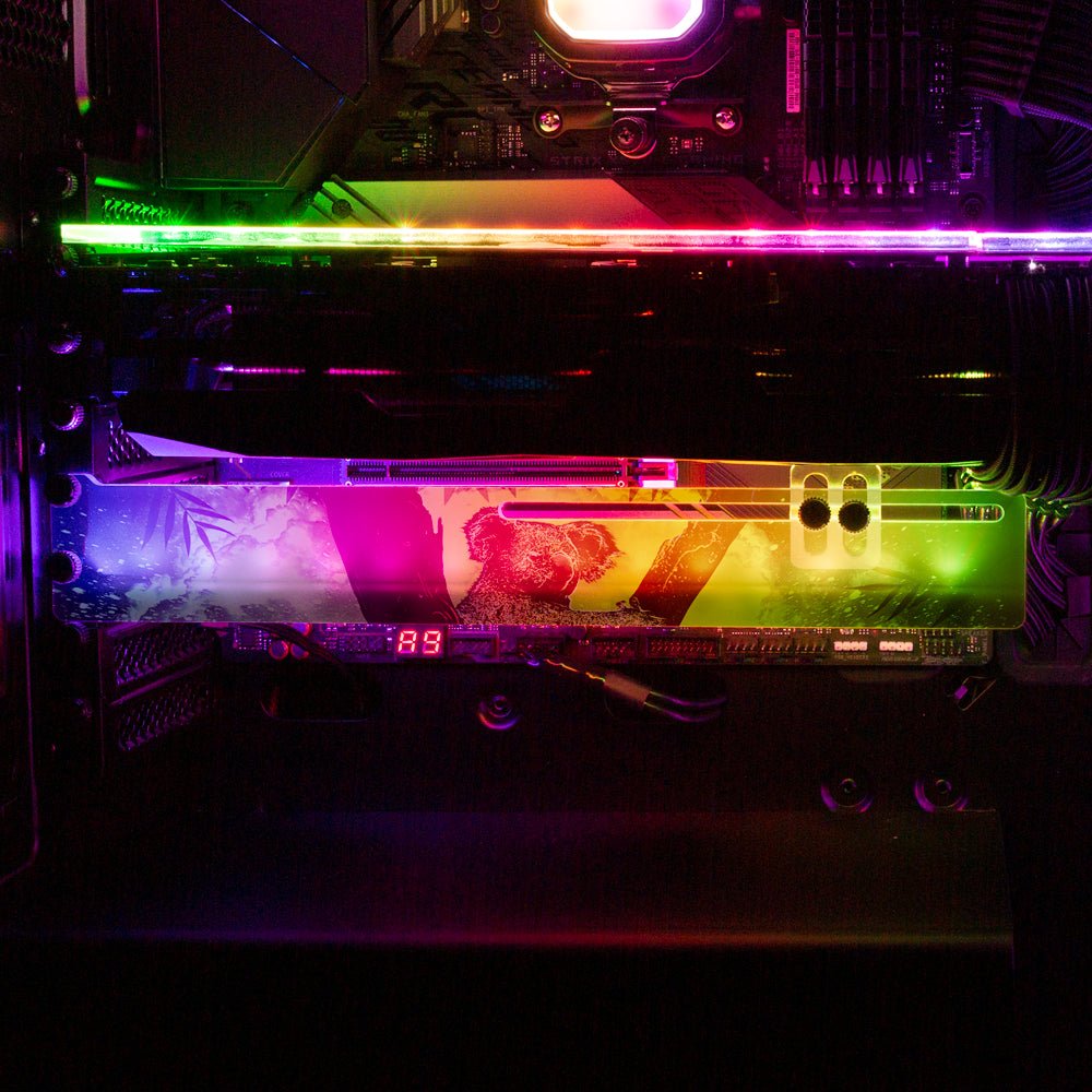 Soul of the Koala RGB GPU Support Bracket - Donnie Art - V1Tech