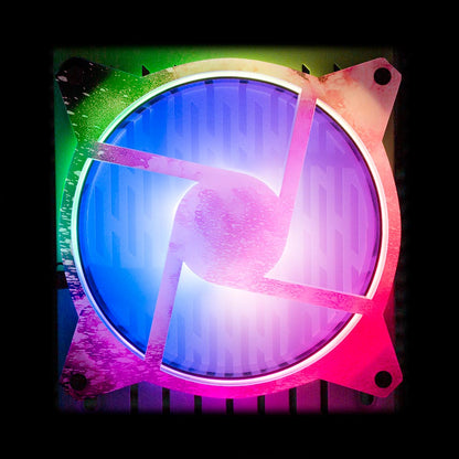 Soul of the Pink Windmill Fan Grill (120mm and 140mm) - Donnie Art - V1Tech